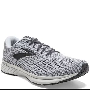 Brooks Black and White Running Shoes